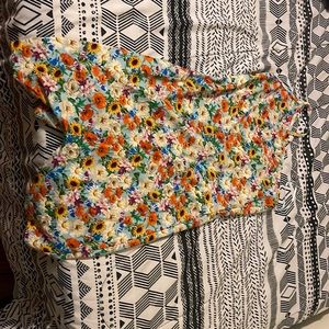 Zara , Flowers , One strap , Never worn